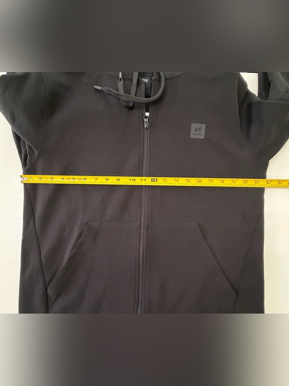 Maven Co-Op Men's Medium Heat Full Zip Hoodie Sweatshirt Black NWT Buckle - Picture 8 of 12